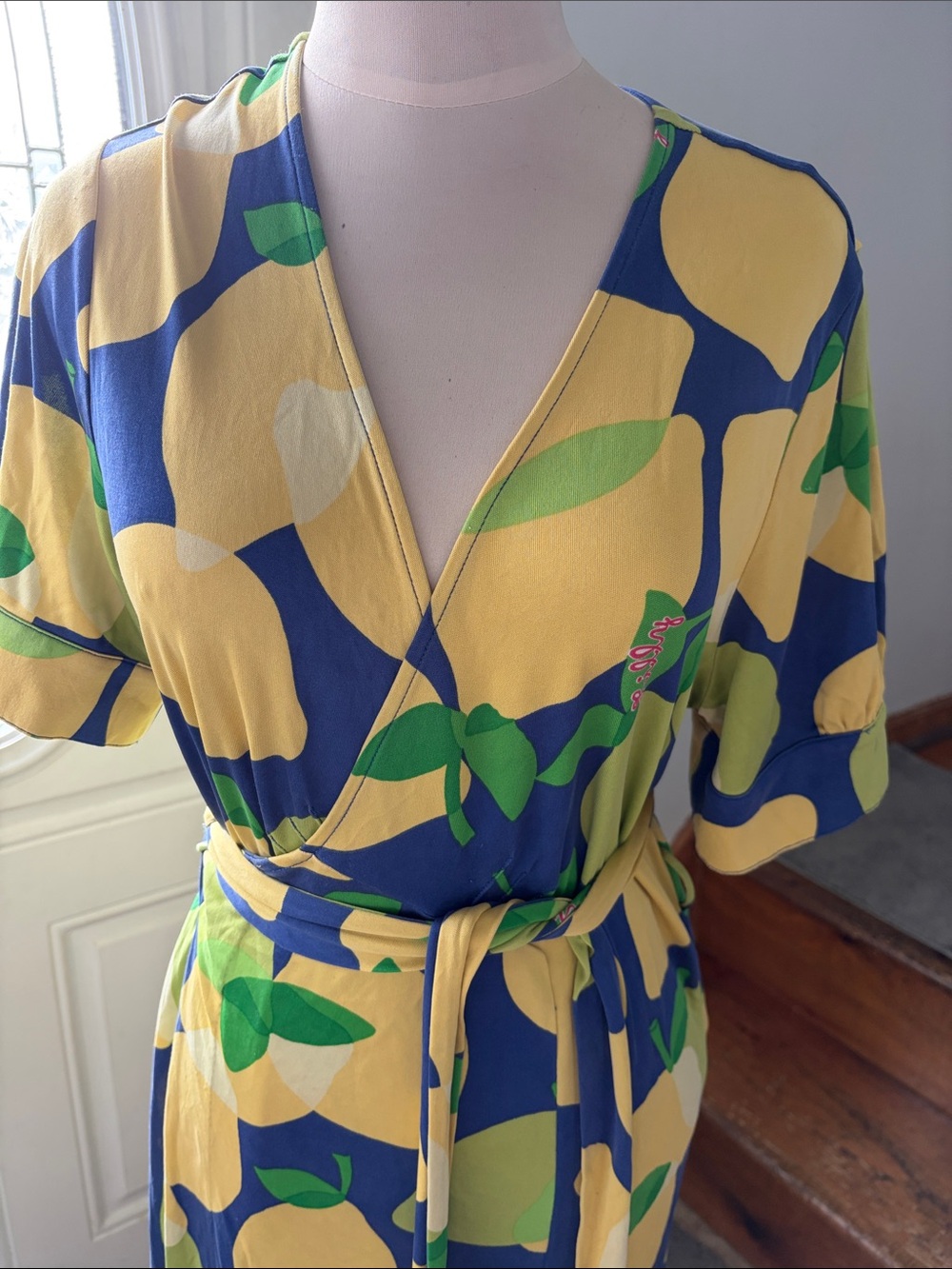 VINTAGE Lilly Pulitzer wrap dress - Picture 2 of 5